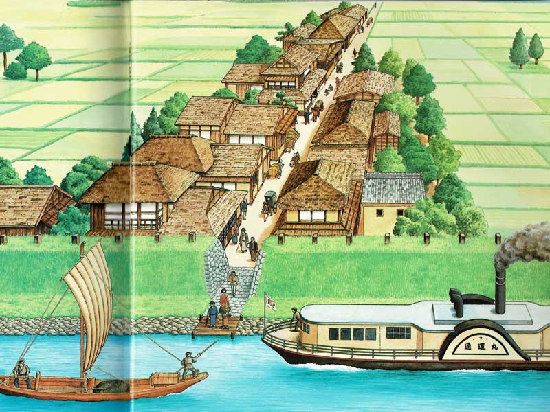 野木崎河岸のイメージ