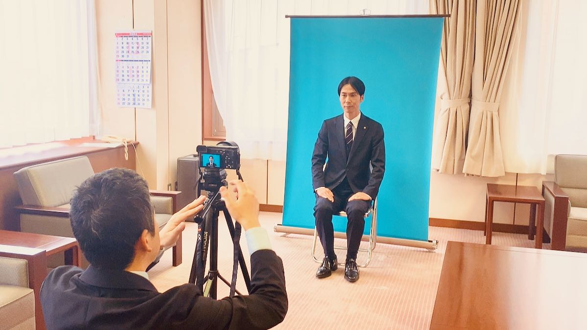 守谷市議会議員補欠選挙の様子